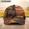 Joycorners Custom Name Horse Western Sunset Baseball Cap