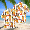 Joycorners Tropical Bay Horse Floral Hawaiian Shirt