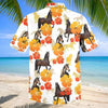 Joycorners Tropical Bay Horse Floral Hawaiian Shirt
