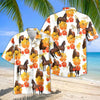 Joycorners Tropical Bay Horse Floral Hawaiian Shirt