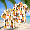Joycorners Tropical Bay Horse Floral Hawaiian Shirt