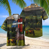 Joycorners Horse Equestrian Pasture Hawaiian Shirt