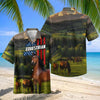 Joycorners Horse Equestrian Pasture Hawaiian Shirt