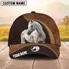 Joycorners Personalized Horse Lover Cap – Custom Name & Choice of Horse Breed