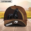 Joycorners Personalized Horse Lover Cap – Custom Name & Choice of Horse Breed