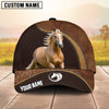 Joycorners Personalized Horse Lover Cap – Custom Name & Choice of Horse Breed