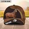 Joycorners Personalized Horse Lover Cap – Custom Name & Choice of Horse Breed