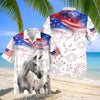 Joycorners Horse America 250 Years of Freedom Hawaiian Shirt