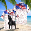 Joycorners Horse America 250 Years of Freedom Hawaiian Shirt