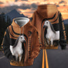 Joycorners Personalized Name Western Equestrian Ranch Hoodie for Horse Lovers (9 breeds)