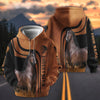 Joycorners Personalized Name Western Equestrian Ranch Hoodie for Horse Lovers (9 breeds)
