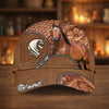 Joycorners Horse Zipper Leather Texture Cap – Western Cowboy Style (8 Breeds)