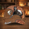 Joycorners Horse Zipper Leather Texture Cap – Western Cowboy Style (8 Breeds)