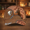 Joycorners Horse Zipper Leather Texture Cap – Western Cowboy Style (8 Breeds)
