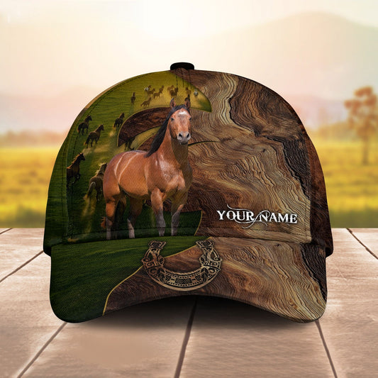 Joycorners Personalized Country Life Horse Enthusiast Cap