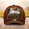 Joycorners Personalized Desert Sunset Running Horses Cap