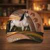 Joycorners Personalized Sunset Zipper Horse Portrait Cap