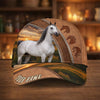 Joycorners Personalized Sunset Zipper Horse Portrait Cap