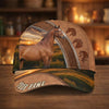Joycorners Personalized Sunset Zipper Horse Portrait Cap