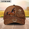Joycorners Custom Name Proud Horse Owner Western Trucker Cap