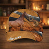 Joycorners Horse Riding Custom Name Cap Design (9 Breeds)