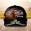 Joycorners 250th Anniversary American Horse & Eagle Cap (9 Breeds)