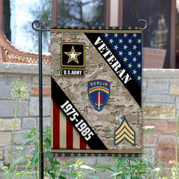 Joycorners Personalized US Army Divisions Military Garden Flag #MT25