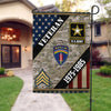 Joycorners Personalized US Army Divisions Military Garden Flag #MT25