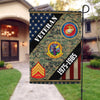 Joycorners Custom USMC Battalions Marine Corps Garden Flag #MT29