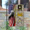 Joycorners Custom US Army Branches Military Veteran Garden Flag #MT14