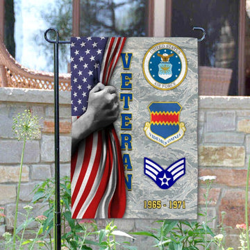 Joycorners Personalized USAF Wings Air Force Garden Flag #MT32