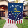 Joycorners Custom Navy Ratings Veteran Garden Flag #MT23