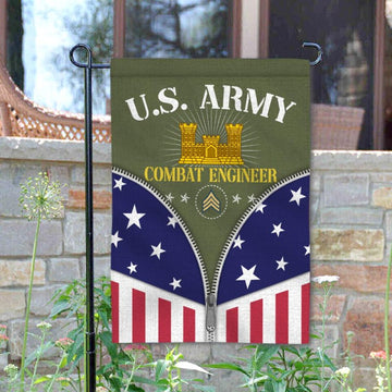 Joycorners Custom Army Branches Military Veteran Garden Flag #MT31