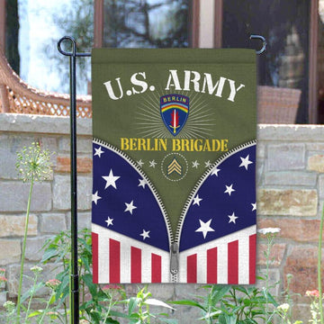 Joycorners Custom Army Divisions Military Veteran Garden Flag #MT48