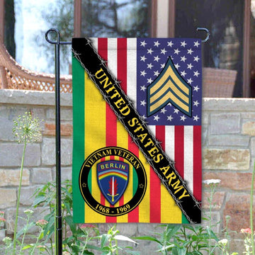 Joycorners Personalized US Army Divisions Military Garden Flag