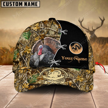 Joycorners  Hunting Turkey Camo Pattern Personalized 3D Hats