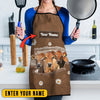 Joy Corners Personalized Name Jersey Happiness 3D Apron