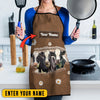 Joy Corners Personalized Name Holstein Happiness 3D Apron
