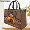 JC Highland Personalized Name 3D Leather Handbag