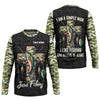Joycorners I Like Fishing And Believe In Jesus, Camo Fishing Shirt, Fishing UPF Shirts, Jesus Fishing Shirt, Gift For Fishermen