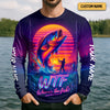 Joycorners WTF Where Is The Fish Mens Fishing UPF Shirts, Long Sleeve Fishing Shirts, Hooded Sun Shirt, UV Shirts For Men