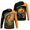 Joycorners Can't Work Today My Arm Is In A Cast Hooded UPF Shirt, Fishing Funny Shirt, Hooded UPF Shirt, Men Long Sleeve Shirt