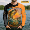 Joycorners Can't Work Today My Arm Is In A Cast Hooded UPF Shirt, Fishing Funny Shirt, Hooded UPF Shirt, Men Long Sleeve Shirt