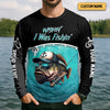Joycorners Wishin I Was Fishin UV Shirts For Men, Long Sleeve Fishing Shirts, Fishing UPF Shirts, Funny Fishing Shirt
