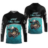 Joycorners Wishin I Was Fishin UV Shirts For Men, Long Sleeve Fishing Shirts, Fishing UPF Shirts, Funny Fishing Shirt