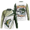 Joycorners Camo Fishing Shirt, UPF Fishing Shirts, Funny Fishing Shirts For Men, Long Sleeve Fishing Shirts