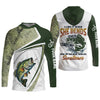 Joycorners Camo Fishing Shirt, UPF Fishing Shirts, Funny Fishing Shirts For Men, Long Sleeve Fishing Shirts