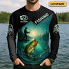 Joycorners Jerk It Fishing Funny Shirt, Long Sleeve Fishing Shirts, SPF Shirts For Men, Men Long Sleeve Shirt