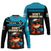 Joycorners Don't Bobber Me SPF Shirts For Men, Funny Fishing Shirts, Gag Gifts For Men, Men Long Sleeve Shirt