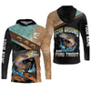 Joycorners Fish Around And Find Trout Shirt, Trout Fishing Shirt, Long Sleeve Fishing Shirts, SPF Shirts For Men, Funny Fishing Shirt